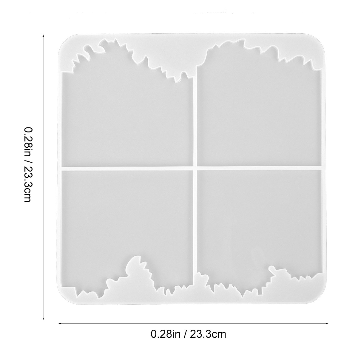 1Pcs Crystal Epoxy Silicone Mo - Resin Ocean Wave Mold 评论和价格