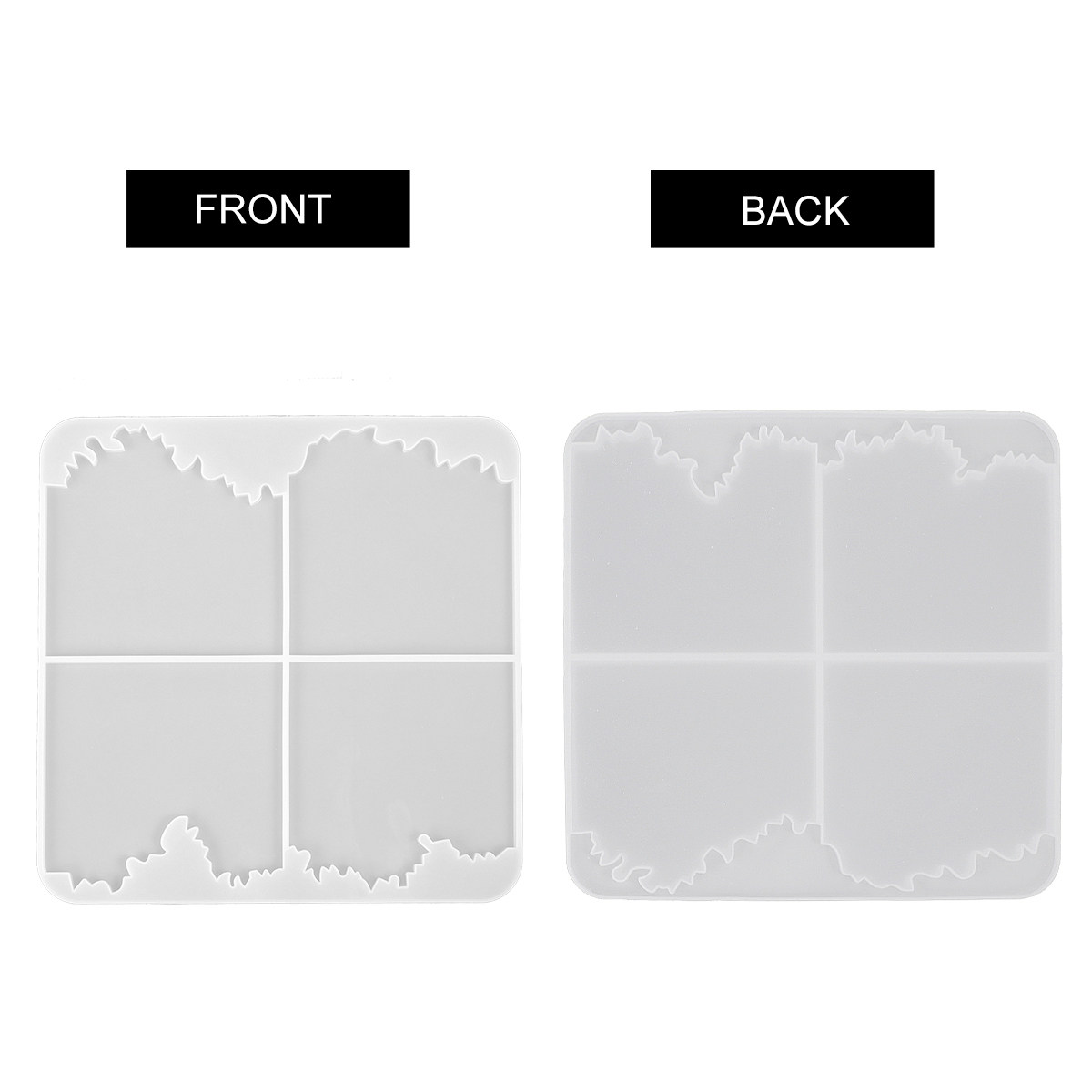 1Pcs Crystal Epoxy Silicone Mo - Resin Ocean Wave Mold 评论和价格