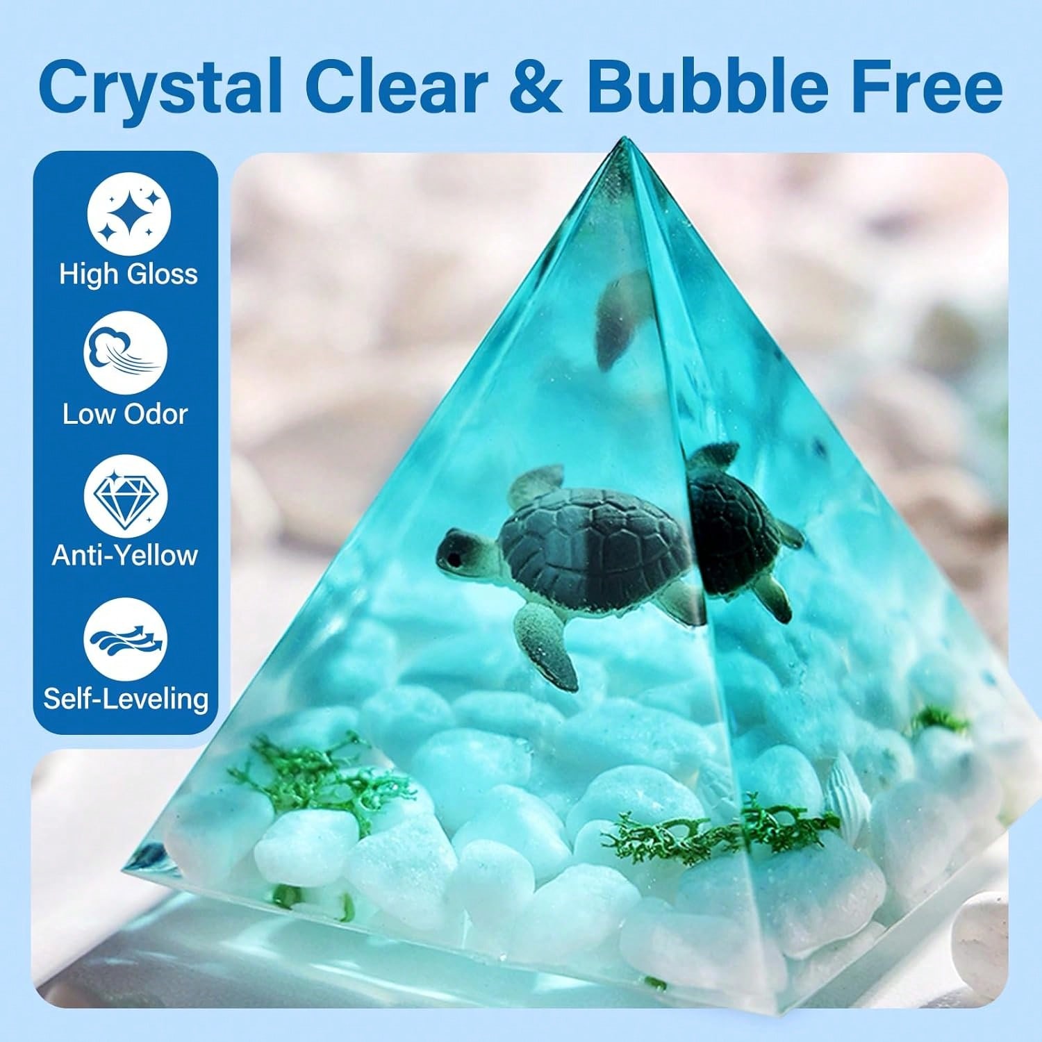 125ml/250ml Crystal Clear Cast - Resin Jewelry Kit 评论和价格