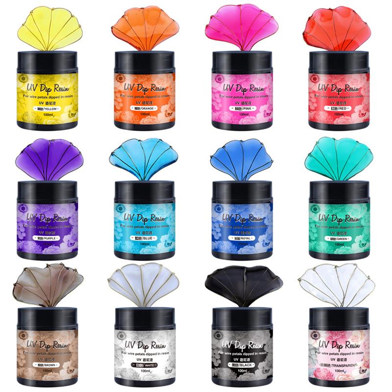 100ml UV DIP Resin Glue For Wi - Flower Preservation Resin 评论和价格