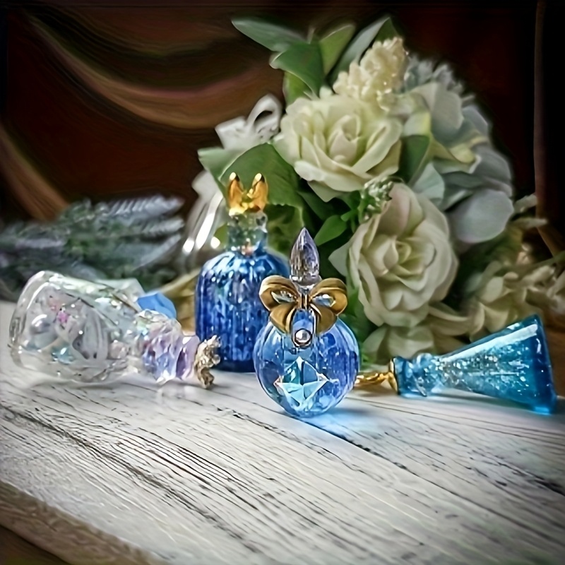 A Set Of 5 Perfume Bottle Resi - Resin Jewelry Kit 评论和价格