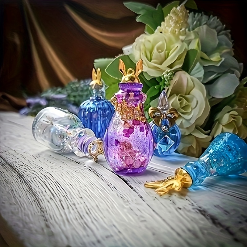 A Set Of 5 Perfume Bottle Resi - Resin Jewelry Kit 评论和价格