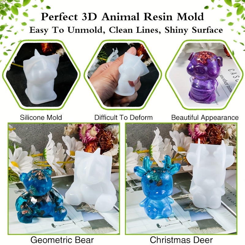 19pcs Resin-Made Mold Set, Sui - Resin Jewelry Kit 评论和价格