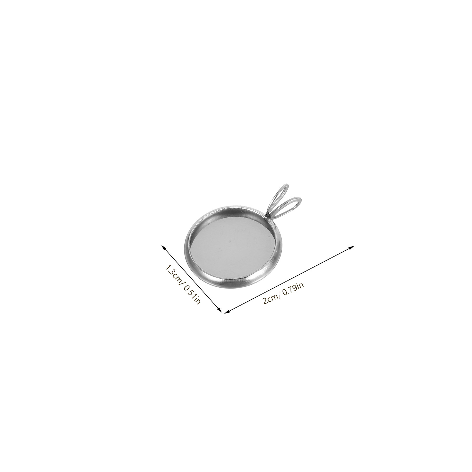 10Pcs 12Mm Round Pendant Trays - Resin Jewelry Kit 评论和价格